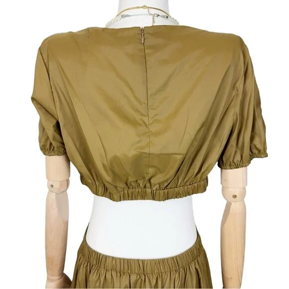 NWT StaudCalypso Cut-Out Maxi Dress Maxi